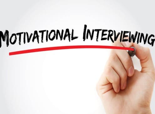 Motivational Interviewing Text With Marker