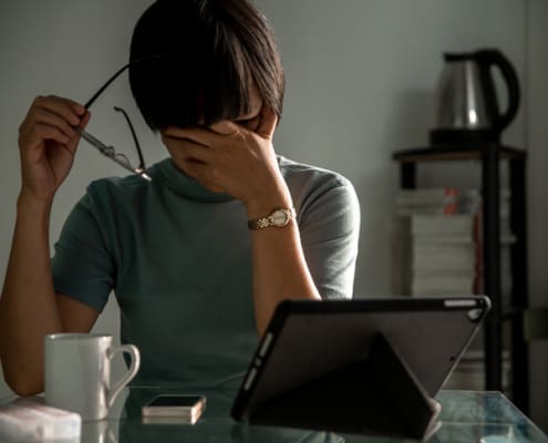 Asian Women Suffer From Stress And Depression.
